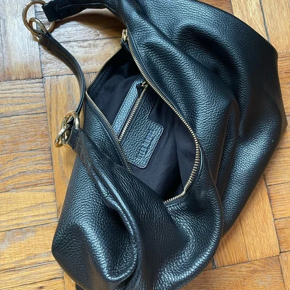 Hyer Goods Black Hobo Ring Bag - Picture 4 of 8